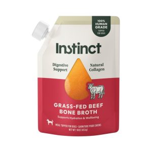 Instinct Beef Bone Broth for Dogs, 16 oz