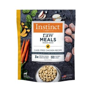 Instinct FreshDried Raw Meals Cage-Free Chicken Freeze-Dried Dog Food, 25 oz