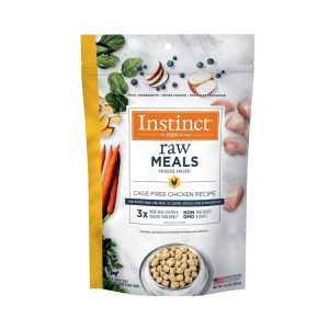 Instinct Raw Meals Freeze-Dried Cat Food, Real Chicken, 9.5 oz