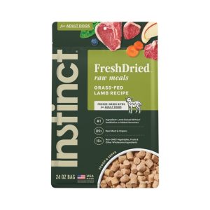 Instinct FreshDried Raw Meals Lamb Freeze-Dried Dog Food, 24 oz