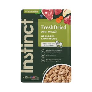 Instinct FreshDried Raw Meals Lamb Freeze-Dried Dog Food, 14 oz