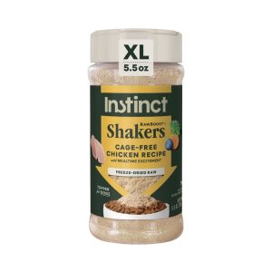 Instinct Raw Boost Shakers Chicken Freeze-Dried Dog Topper, 5.5 oz
