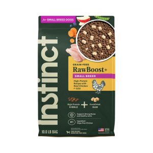 Instinct Raw Boost Small Breed Chicken High Protein Grain-Free Dog Food, 10 lb