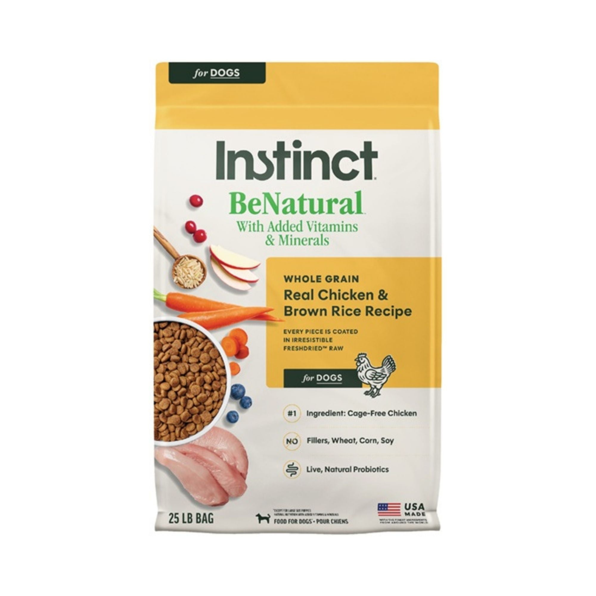 Instinct Be Natural Chicken & Brown Rice Dry Dog Food - Image 2