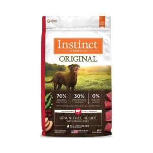 Instinct Original Beef High Protein Grain-Free Dry Dog Food, 20 lb