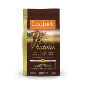 Instinct Ultimate Protein Grain-Free Dry Cat Food, Cage-Free Chicken, 4 lb