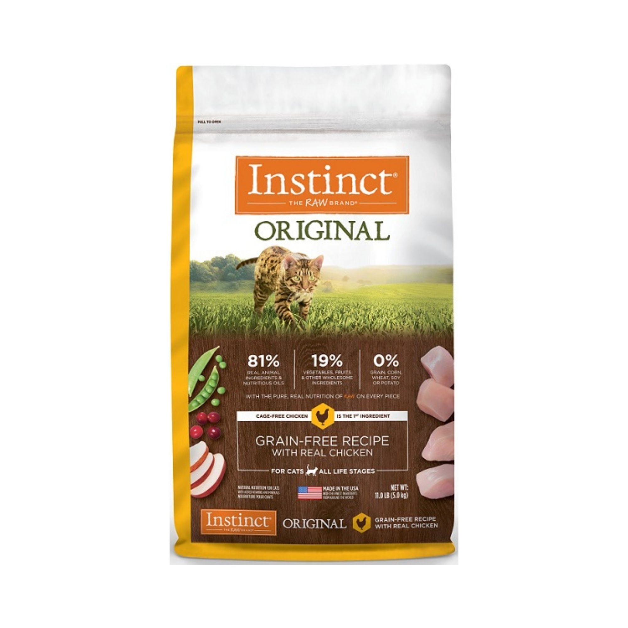 Instinct Original Grain-Free Dry Cat Food, Cage-Free Chicken - Image 2