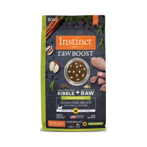 Instinct Raw Boost Healthy Weight Grain-Free Dry Cat Food, Chicken, 10 lb