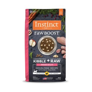 Instinct Raw Boost Indoor Health Grain-Free Dry Cat Food, Chicken, 5 lb