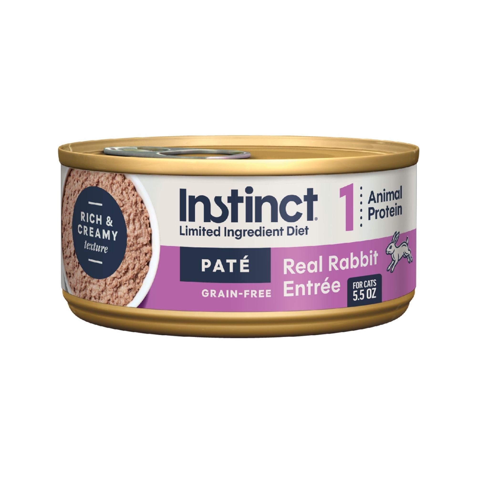Instinct Limited Ingredient Grain-Free Rabbit Pâté Wet Cat Food