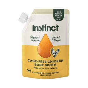 Instinct Chicken Bone Broth for Dogs, 16 oz