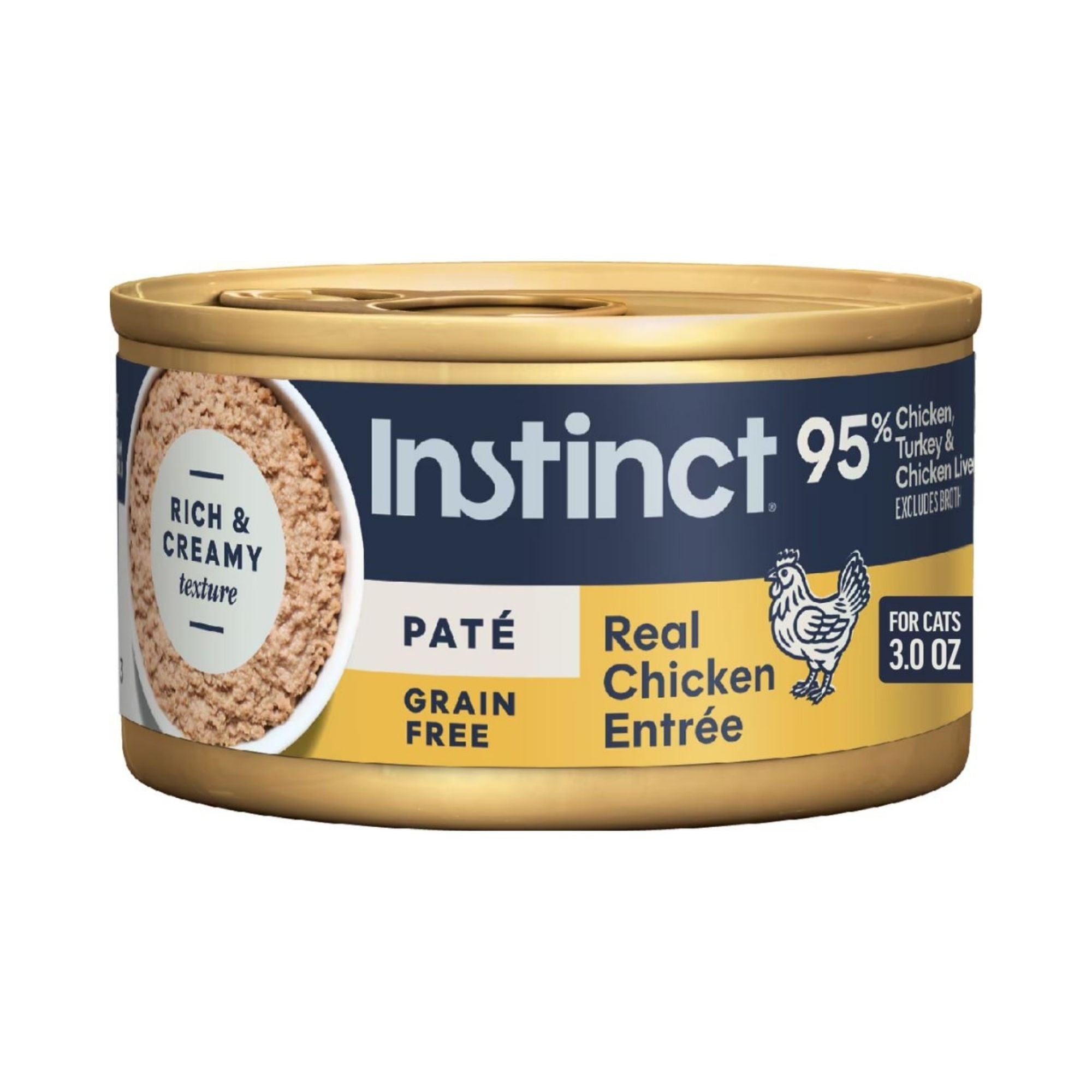 Instinct Original Chicken Pâté Grain-Free Wet Cat Food - Image 2