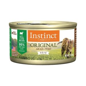 Instinct Original Lamb Pâté Grain-Free Wet Cat Food, 3 oz (Case of 24)
