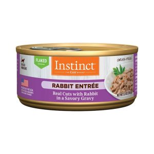 Instinct Flaked Rabbit Entrée in Gravy Grain-Free Wet Cat Food