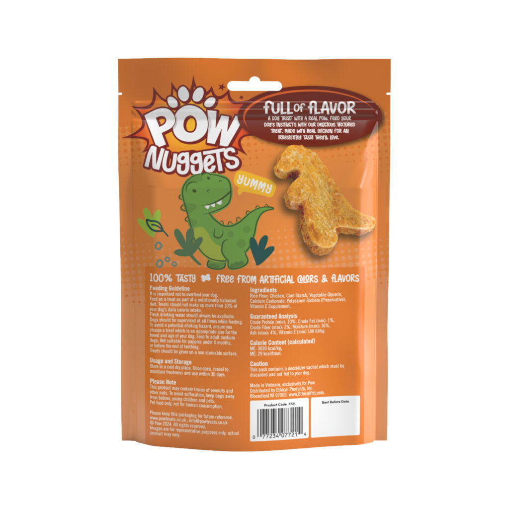 Ethical Pet Pow Buddie Nuggets Chicken Dog Treats, 13 Pack - Image 2