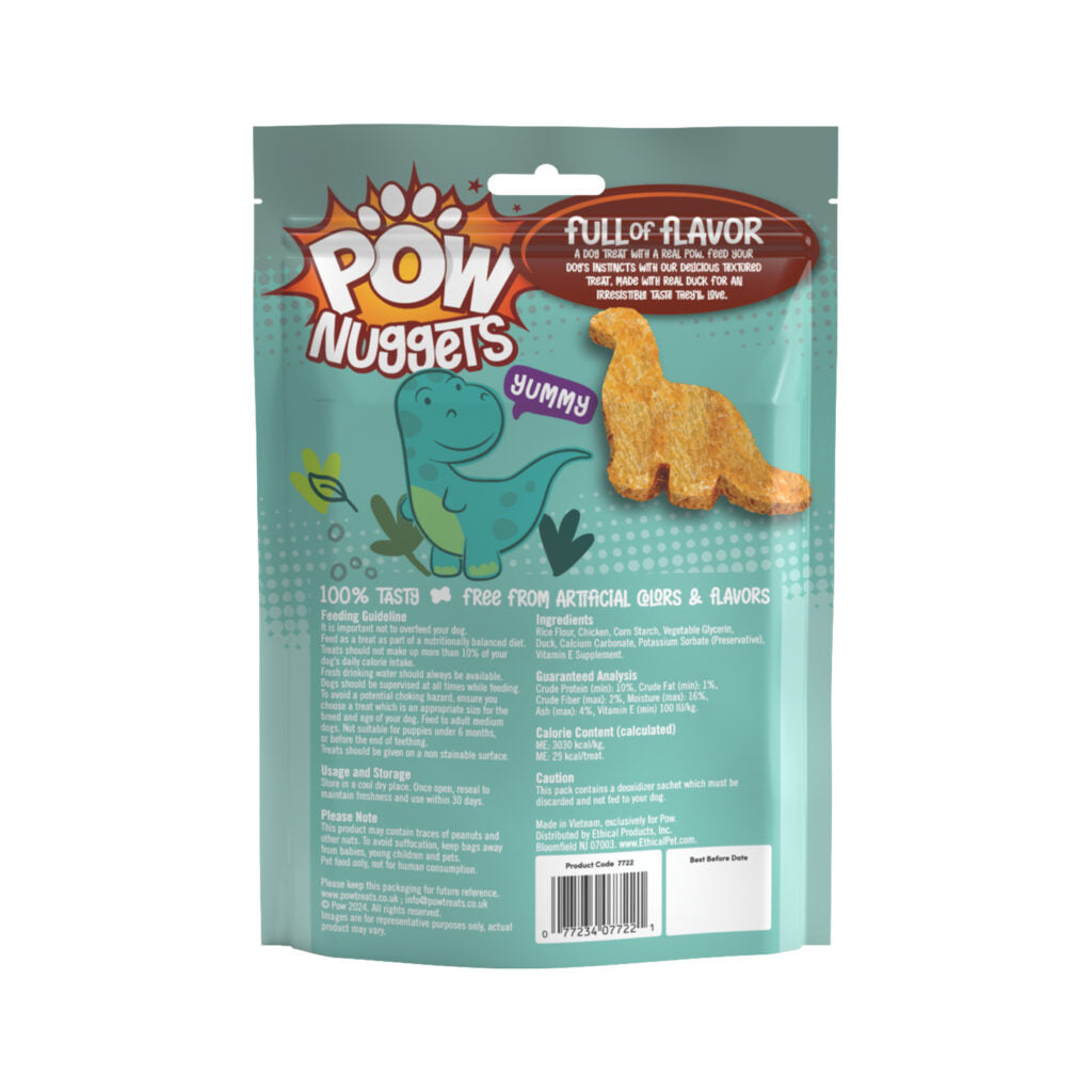 Ethical Pet Pow Buddie Nuggets Duck Dog Treats, 13 Pack - Image 2