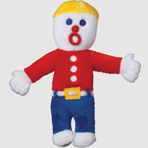 Multipet Mr. Bill Plush Dog Toy Multi-Color 10 in