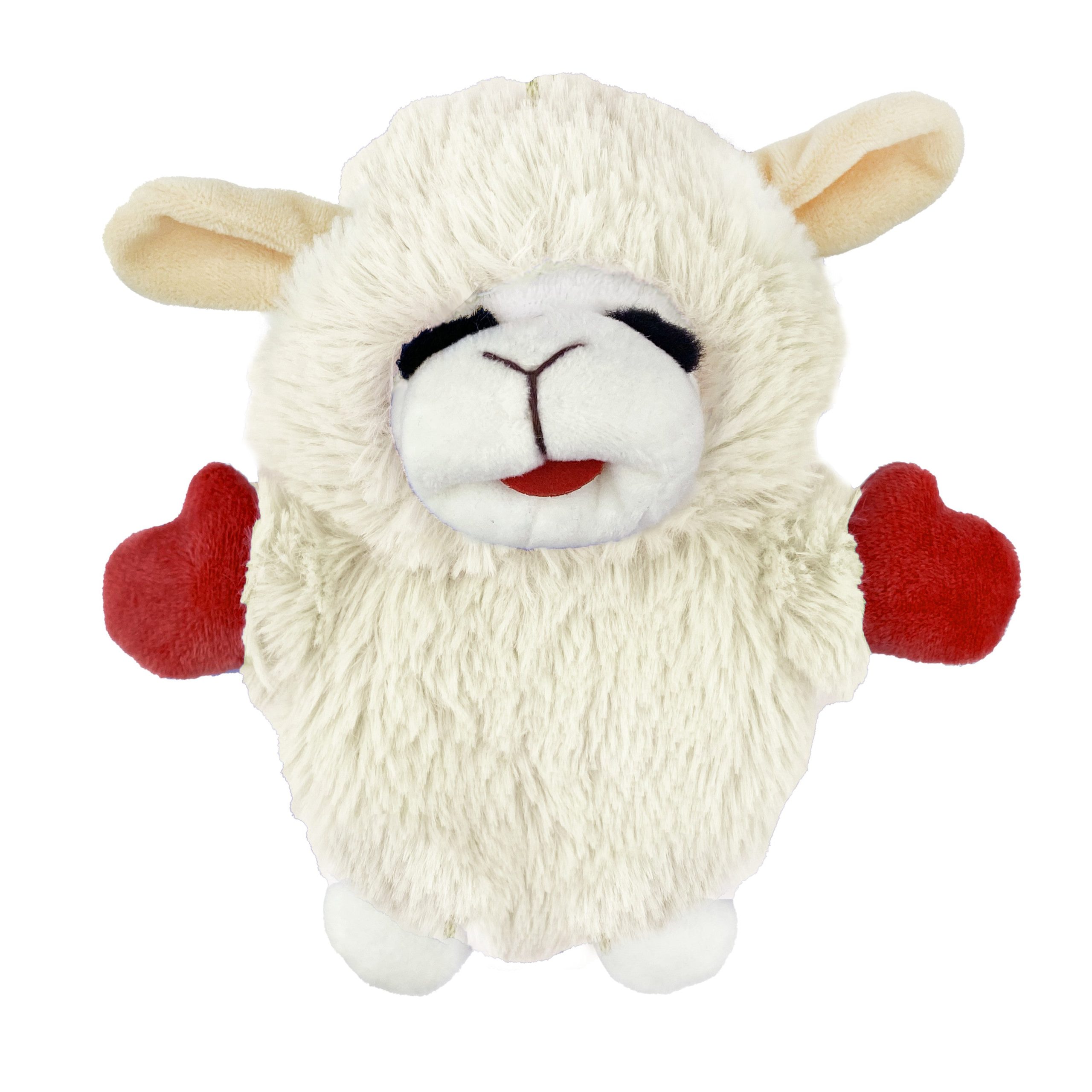 Multipet Lamb Chop Crinkle Dog Toy 6 in
