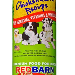 Redbarn Dog Food Roll, Chicken & Liver, 4 lb