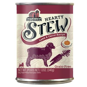 Redbarn Hearty Stew Lamb & Carrot Canned Dog Food, 12 oz
