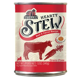 Redbarn Hearty Stew Beef & Carrot Canned Dog Food, 12 oz