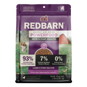 Redbarn Air-Dried Skin & Coat Lamb & Fish Dog Food, 2 lb