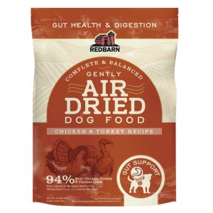 Redbarn Air-Dried Gut Support Chicken & Turkey Dog Food, 2 lb