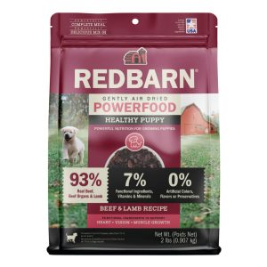 Redbarn Air-Dried Healthy Puppy Beef & Lamb Dog Food, 2 lb