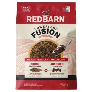 Redbarn Powerfood Fusion Grain-Free Land Mix Beef Dry Dog Food, 20 lb