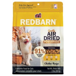 Redbarn Air-Dried Powerfood Cat Food, Chicken, 2.5 oz Trial Size