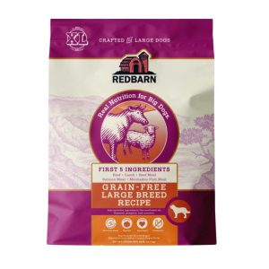 Redbarn Grain-Free Large Breed Dry Dog Food, Beef & Lamb, 28 lb