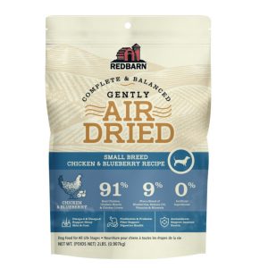 Redbarn Air-Dried Small Breed Chicken & Blueberry Dog Food, 2 lb