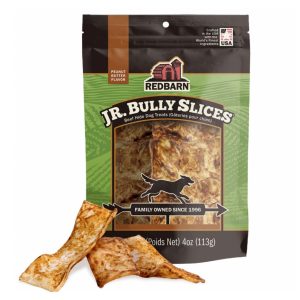 Redbarn Jr. Bully Slices Peanut Butter Dog Chews, 4 oz