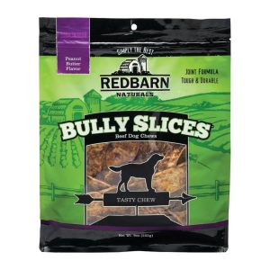 Redbarn Bully Slices Joint Formula Peanut Butter Dog Chews, 9 oz