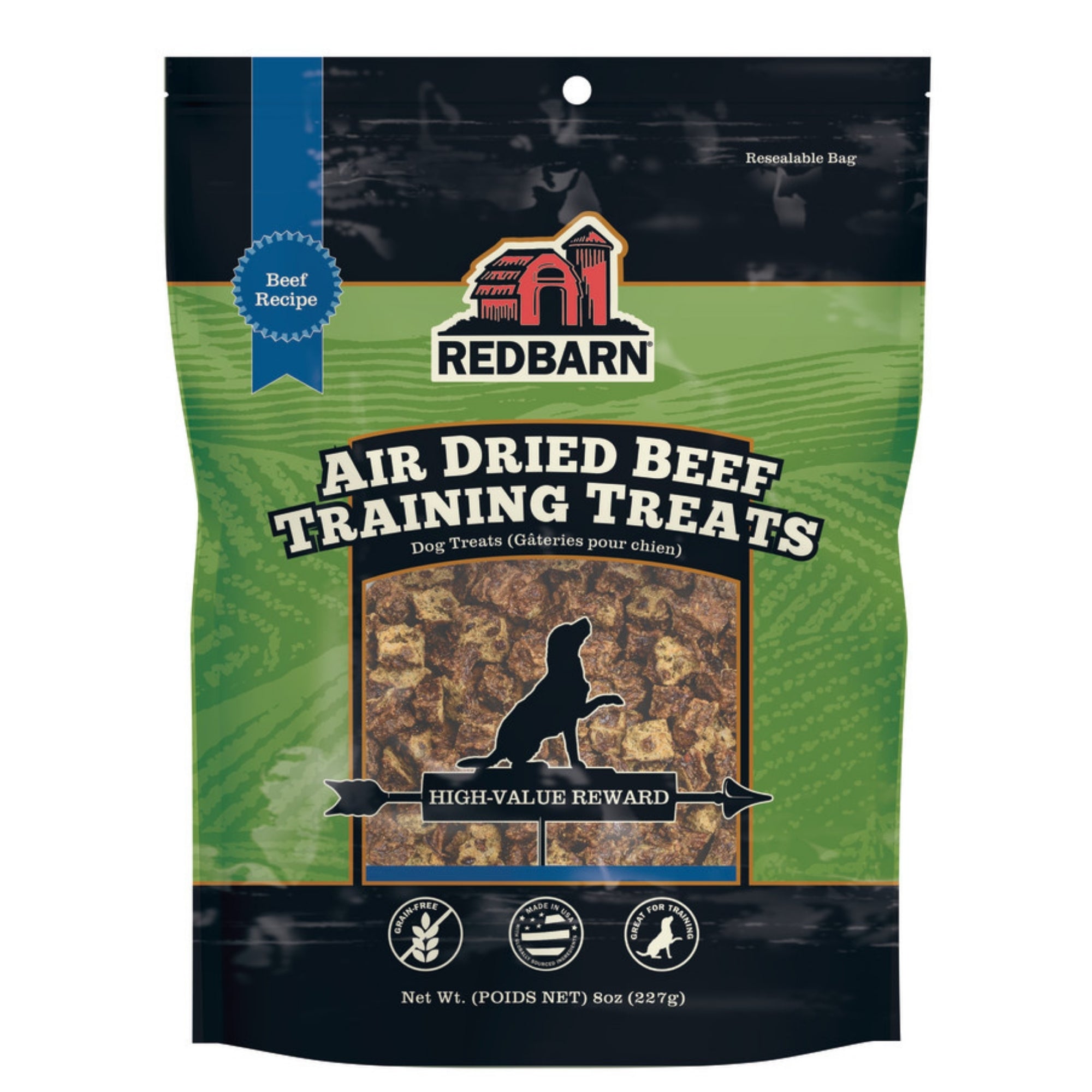 Redbarn Air-Dried Beef Training Treats , 8 oz