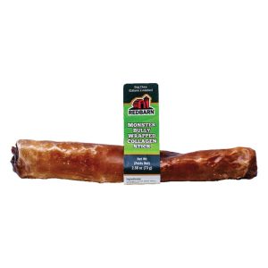 Redbarn Monster Bully-Wrapped Collagen Stick Dog Chews, 15 Count