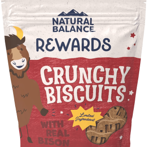 Natural Balance L.I.T. Sweet Potato & Bison Dog Treats, 14 oz