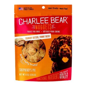 Charlee Bear Nuggets Health & Vitality Shepherd's Pie Dog Treats, 8 oz
