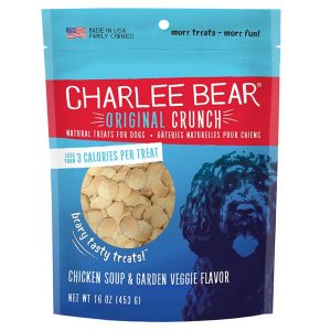 Charlee Bear Chicken Soup & Veggie Treats Dog Treats, 16 oz