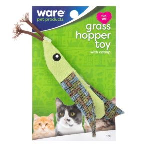 Ware Grasshopper Catnip Cat Toy