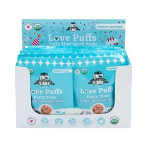 Lord Jameson Love Puffs Tray Party Time Dog Treats, 12 Pack