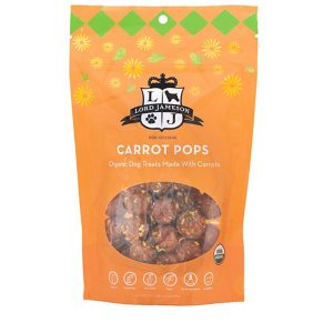 Lord Jameson Carrot Pops Dog Treats, 6 oz