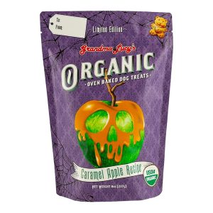Grandma Lucy's Organic Baked Caramel Apple Dog Treats, 8 oz