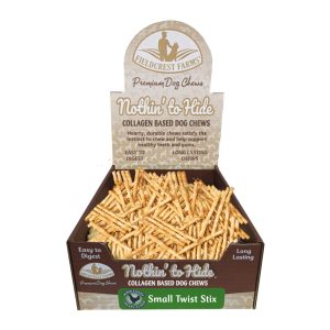Nothin' to Hide Chicken Twist Stix Box Dog Chews, 100 Count