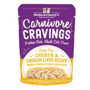 Stella & Chewy's Carnivore Cravings Chicken & Chicken Liver, 2.8 oz (Case of 24)