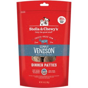 Stella & Chewy's Freeze-Dried Simply Venison Dinner Patties for Dogs