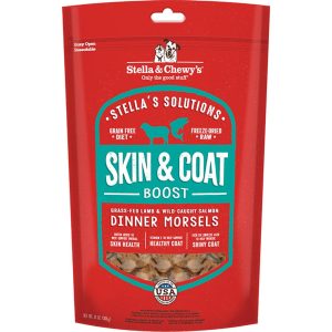 Stella & Chewy's Solutions Skin & Coat Boost Freeze-Dried Cat Food, 7.5 oz