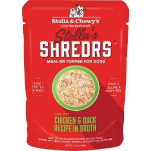 Stella & Chewy's Shredrs Chicken & Duck, 2.8 oz (Case of 24)