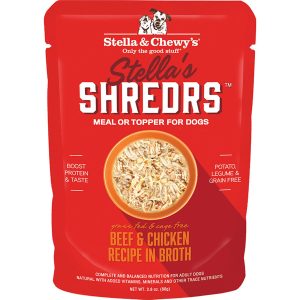 Stella & Chewy's Shredrs Beef & Chicken, 2.8 oz (Case of 24)