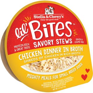Stella & Chewy's Lil' Bites Savory Stew Chicken, 2.7 oz (Case of 12)